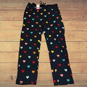 Men’s Valentine’s Day Heart Pajama Pants Polka Dot Rainbow Pastel Cute Holiday